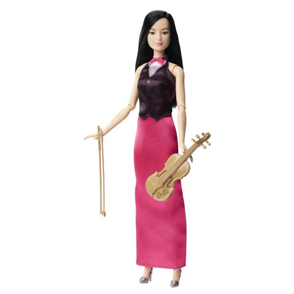 Muñeca Barbie Violinista - Mattel-HKT68