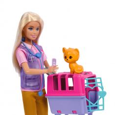 Coffret Barbie : Sauveteuse D'animaux