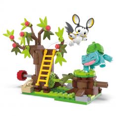 Coffret de construction : Bois Jolis - D'emolga et Bulbizzare