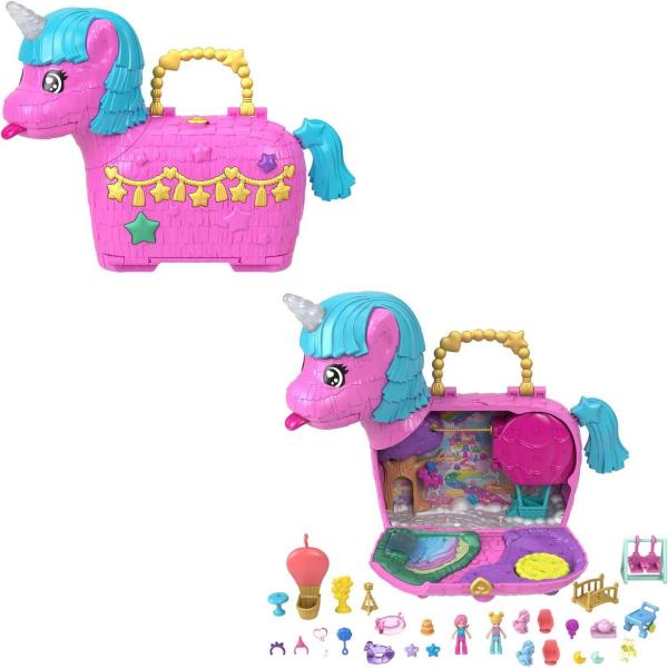 Polly Pocket: ¡Los Unicornios Hacen La Fiesta - Mattel-HYD96