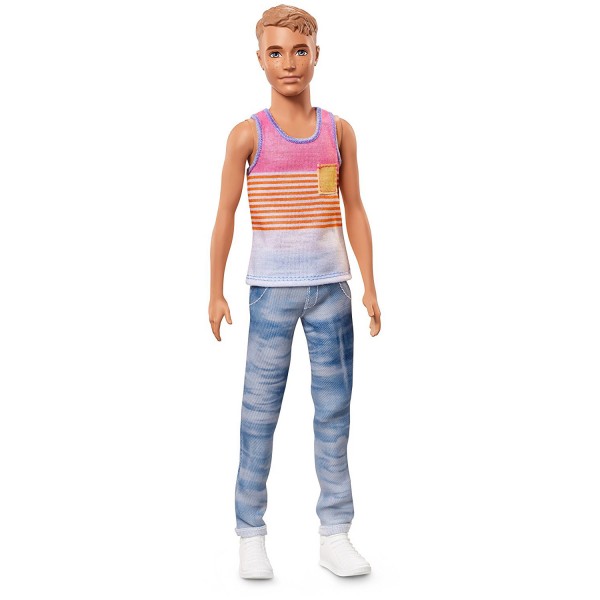 Poupée Barbie Fashionistas : Ken en tenue estivale - Mattel-DWK44-FNH43