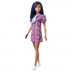 Poupée Barbie Fashionistas : Robe Python