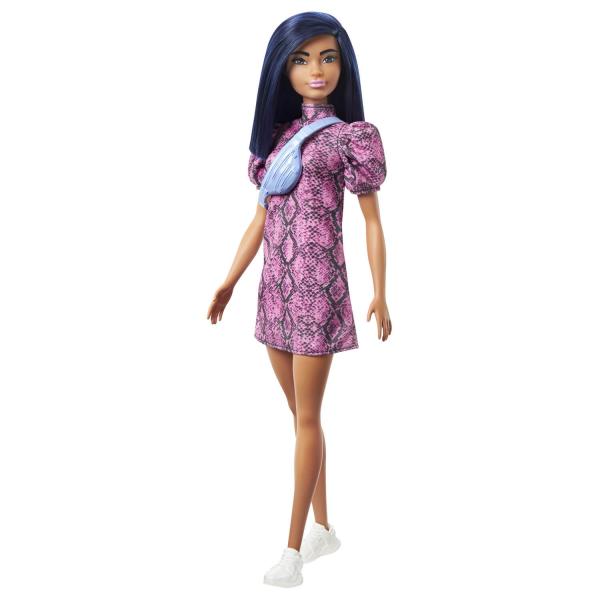 Poupée Barbie Fashionistas : Robe Python - Mattel-GXY99