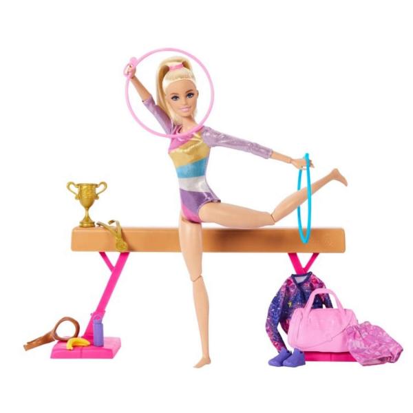 Barbie Coffret gymnastique - Mattel-HRG52