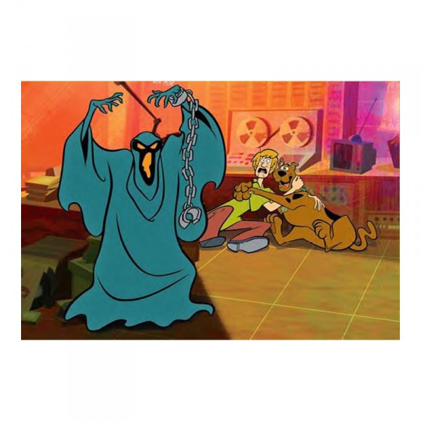 Puzzle 100 pièces : Scooby Doo, le fantôme - MB-A3594-A3616