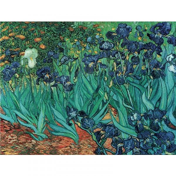 Puzzle 1500 pièces - Van Gogh : Les Iris - Hasbro-14093