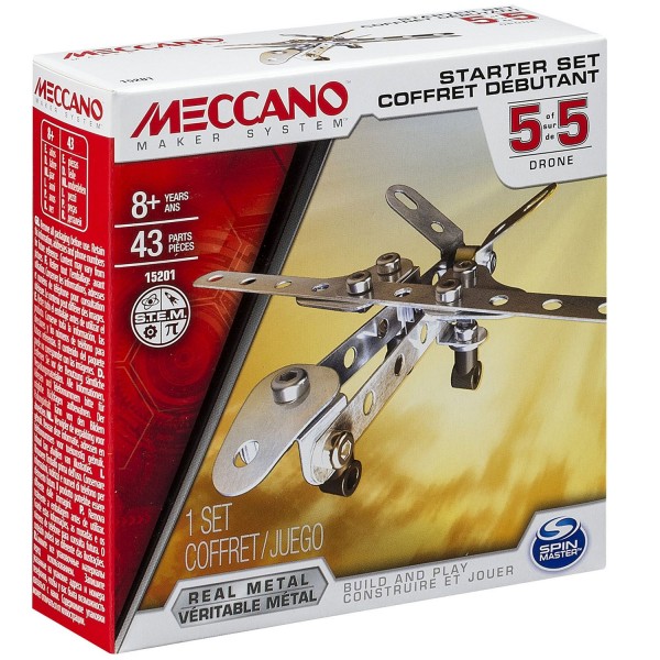 Meccano Coffret débutant 2016 : Drone - Meccano-6026713-20070930