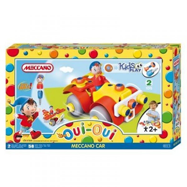 Meccano - La voiture de Oui Oui - Modèle Kids Play à construire : 58 pièces - Meccano-318051