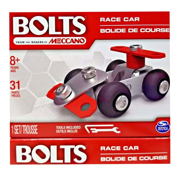 Meccano Bolts : Voiture de course - Meccano-6037362-20087278