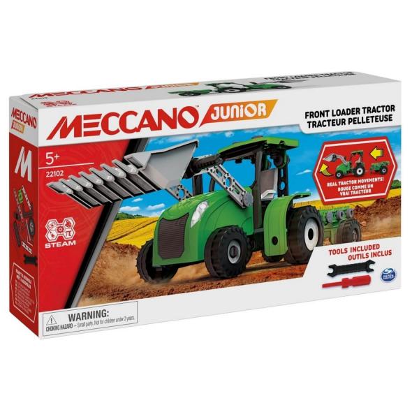 Meccano Junior - Tractor retroexcavadora - Meccano-6064178