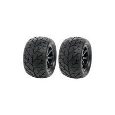 Tyre set pre-mounted "Velocity 4.0", black rims 17mm Hex, fits REVO Medial Pro