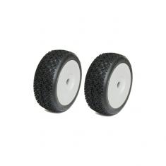 Tyre set pre-mounted "Ninja RC M4 Super Soft" , fits "Buggy 1/8" 17mm Hex Rims Medial Pro