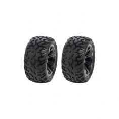 Tyre set pre-mounted "Bullit 2.2" Rear ,Black Rims fits BANDIT/VXL Medial Pro