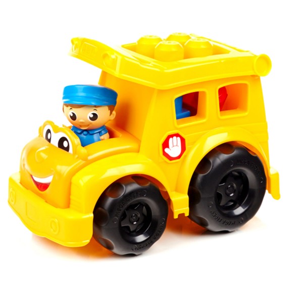 Megabloks Lil'Vehicles : Sonny l'autobus scolaire - Megabloks-80408-80410