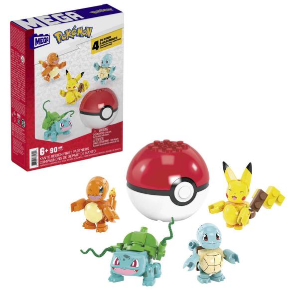 Caja de construcción: Mega Pokémon: Kanto Partners - Mattel-GCN21