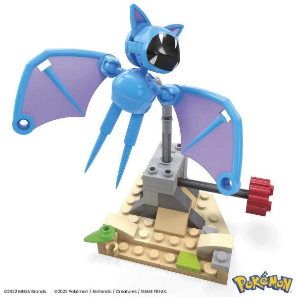 Juego de construcción Pokémon: El Vuelo Nocturno de Nosferapti - Mattel-HKT19