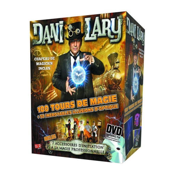 Magie : Coffret Dani Lary pro + Chapeau de magicien + DVD - Megagic-DANP