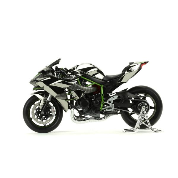 Motorcycle model: Kawasaki Ninja H2R (Pre-colored Edition) - Meng-MT-001s