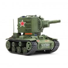 Maqueta de tanque: Tanque pesado soviético KV-2 (Maqueta de dibujos animados)