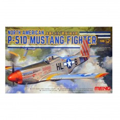 Maqueta de avión: North American P-51D Mustang Fighter