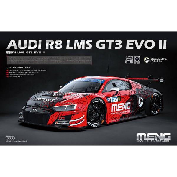 Maquette voiture : AUDI R8 LMS GT3 EVO II - MENG-CS-009