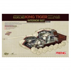 German Heavy Tank Sd.Kfz.182 King Tiger (Henschel Turret)Interior Set- 1:35e - MENG-Model