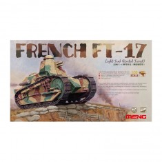 Maqueta de tanque: tanque ligero francés FT-17
