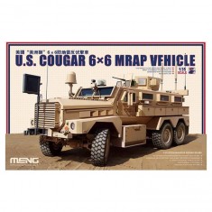 Maqueta de vehículo militar: US Cougar 6x6 Mrap