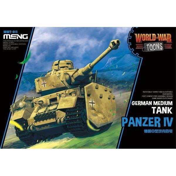 German Medium Tank Panzer IV (CartoonMod - MENG-Model - WWT-013