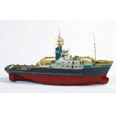 Maquette bateau en bois : Smit Rotterdam