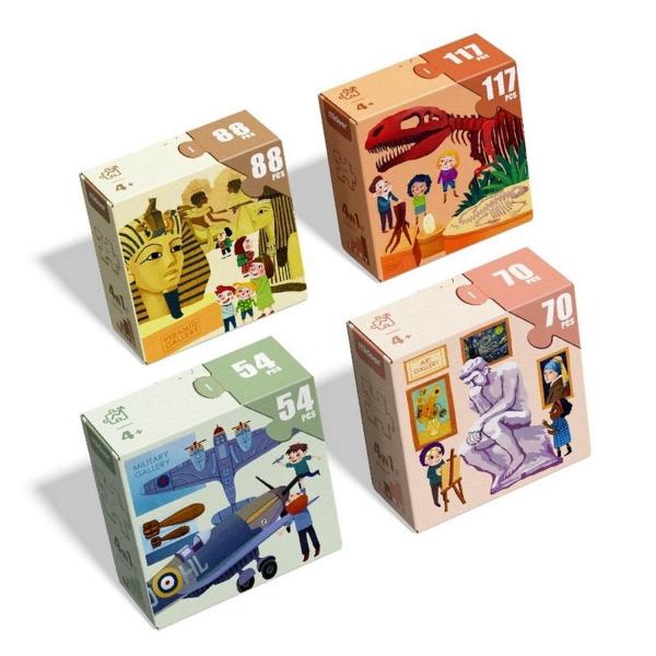 Puzzle Case - Museums & History - 329 Pieces	 - Mideer-MD3163