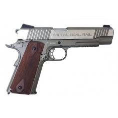 MILBRO Tactical Division Réplique GBB 1911 RAIL Stainless MILBRO Co2