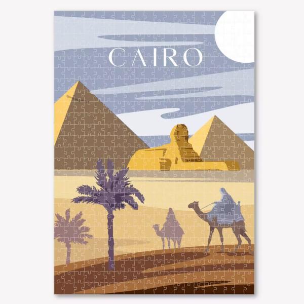 750 piece puzzle:Cairo - MindfulHost-Cairo