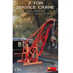 Maquette grue de service 3 tonnes