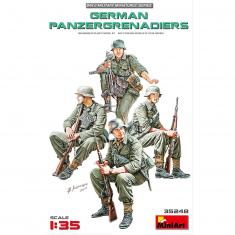 Figurines militaires : Panzergrenadiers allemands