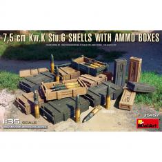 Munitions 7,5 cm Kw.K Stu.G – 1:35