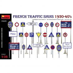 Panneaux de signalisation français 1930-40 – 1:35
