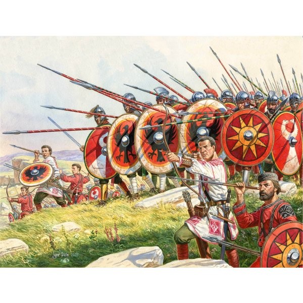 Figurines Infanterie romaine IV-Vème siècles ap. JC - MiniArt-72012