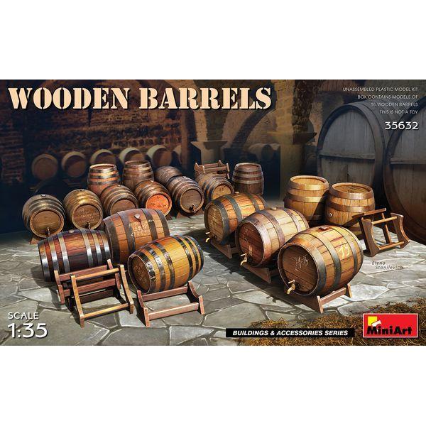 Wooden Barrels - 1:35e - MiniArt - 35632