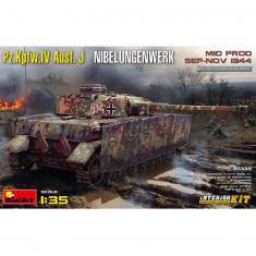 Maqueta de tanque: Pz.Kpfw.IV Ausf. Kit interior J Nibelungenwerk