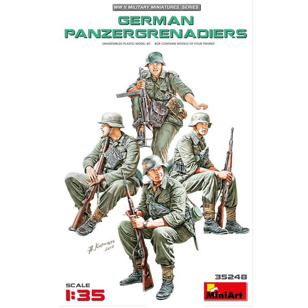 German Panzergrenadiers - 1:35e - MiniArt - MiniArt-35248