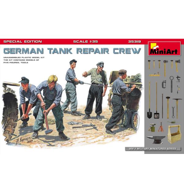 German Tank Repair Crew.Special Edition - 1:35e - MiniArt - MiniArt-35319