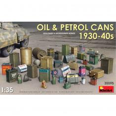 Oil & Petrol Cans 1930-40s - 1:35e - MiniArt