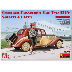German Passenger Car Typ 170V.Saloon 4 4 Doors- 1:35e - MiniArt