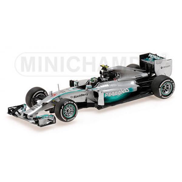 Mercedes W05 Rosberg 1/43 Minichamps - 410140006