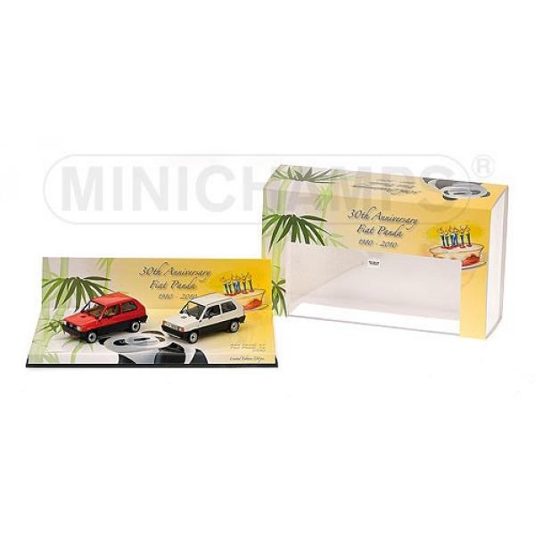 SET FIAT PANDA   1/43 Minichamps - 402121430