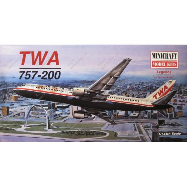 Boeing 757-200 TWA 1/144 - MMK-14482