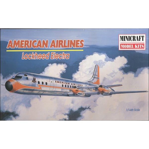 American Airlines Lockheed Electra 1/144 - MMK-14476