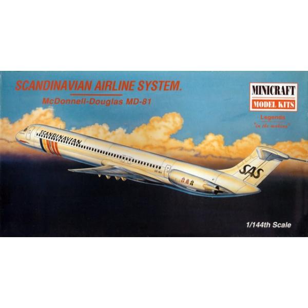 MD-81 Scandinavian Airline System 1/144 - 14474