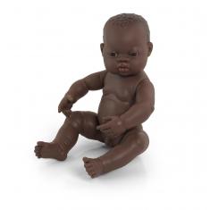 Poupee Bébé Garçon - Africain - 40 cm